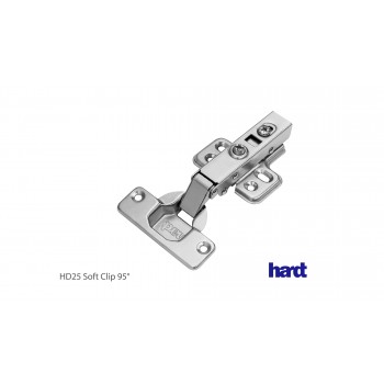 DOBRADIÇA HARDT HD25/95 SOFT CLIP